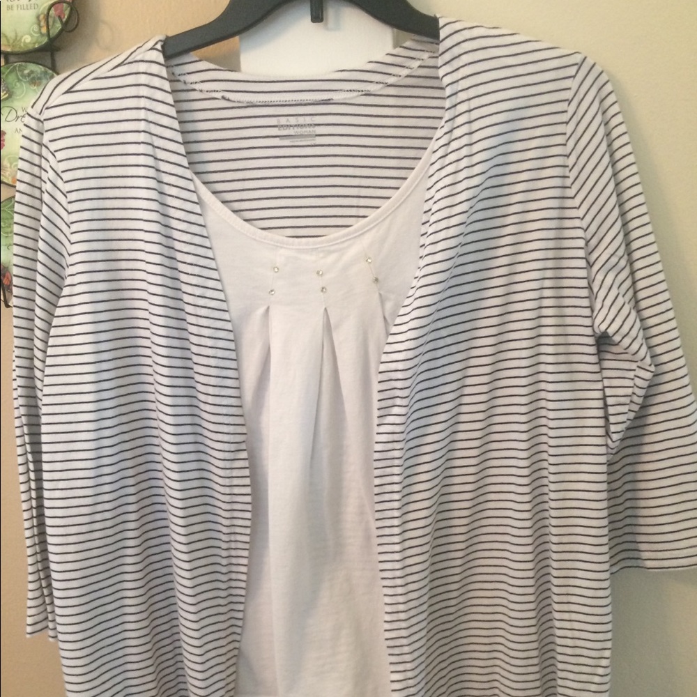 XL Basic Editions Shirt / Sweater Combo